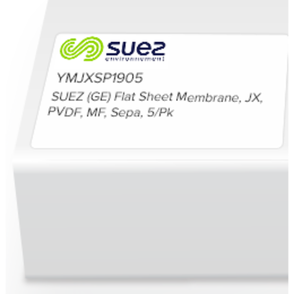 Sterlitech SUEZ (GE) Flat Sheet Membrane, JX, PVDF, MF, Sepa, PK5 1221931